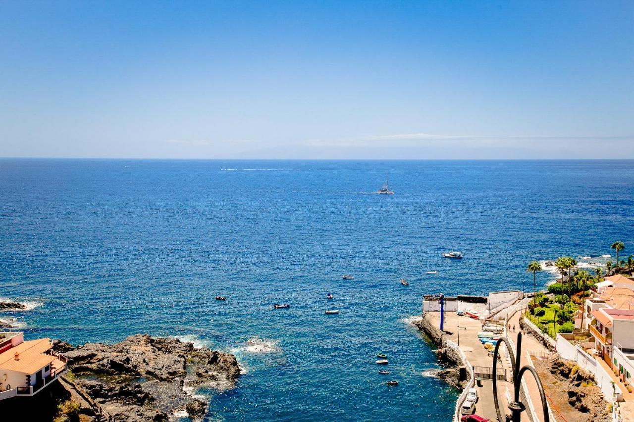 Front Line Ocean View 2Bed Wi-Fi Your Holiday Home Puerto de Santiago  Eksteriør billede